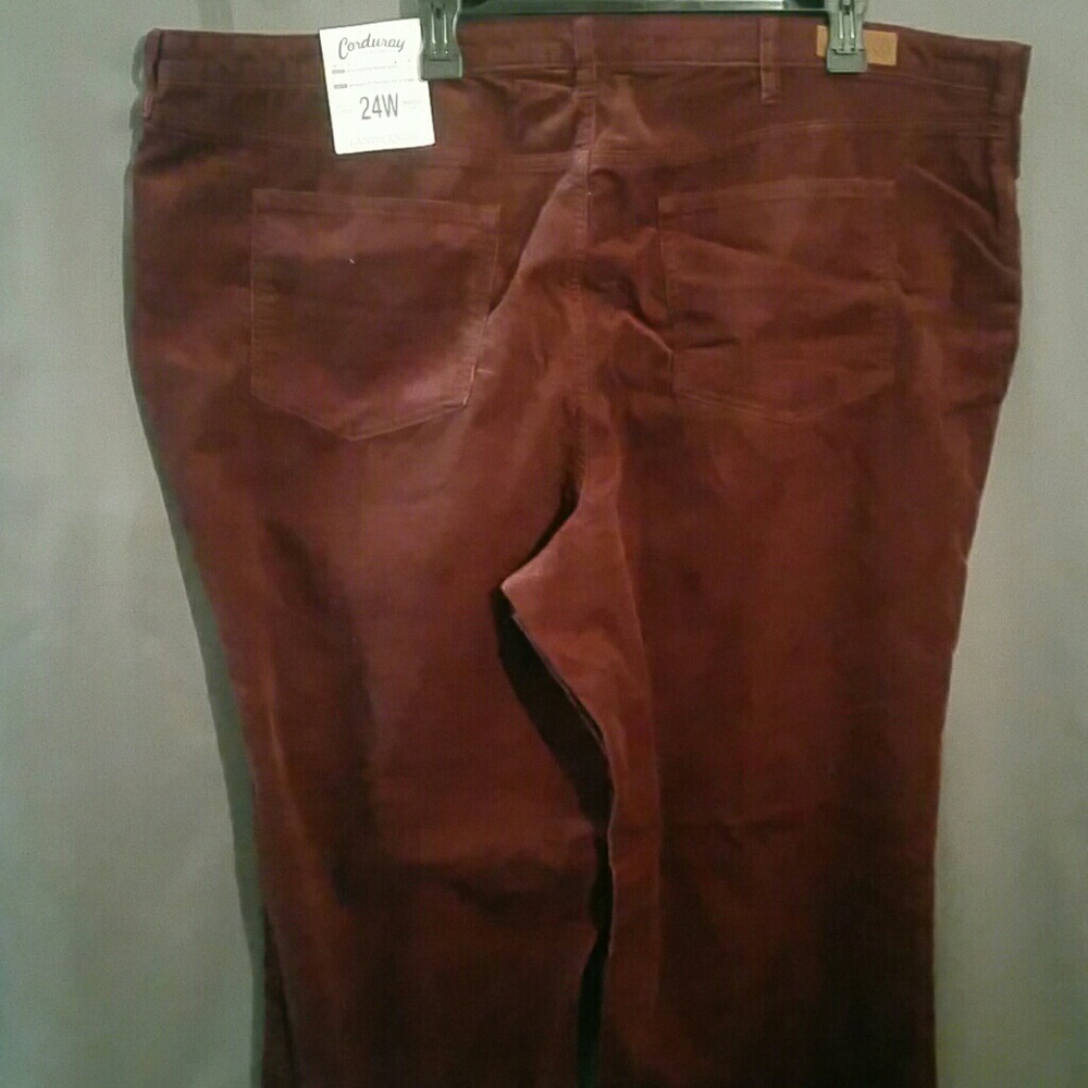 Lands' End Brown Boot Cut Pants - Picture 8 of 8